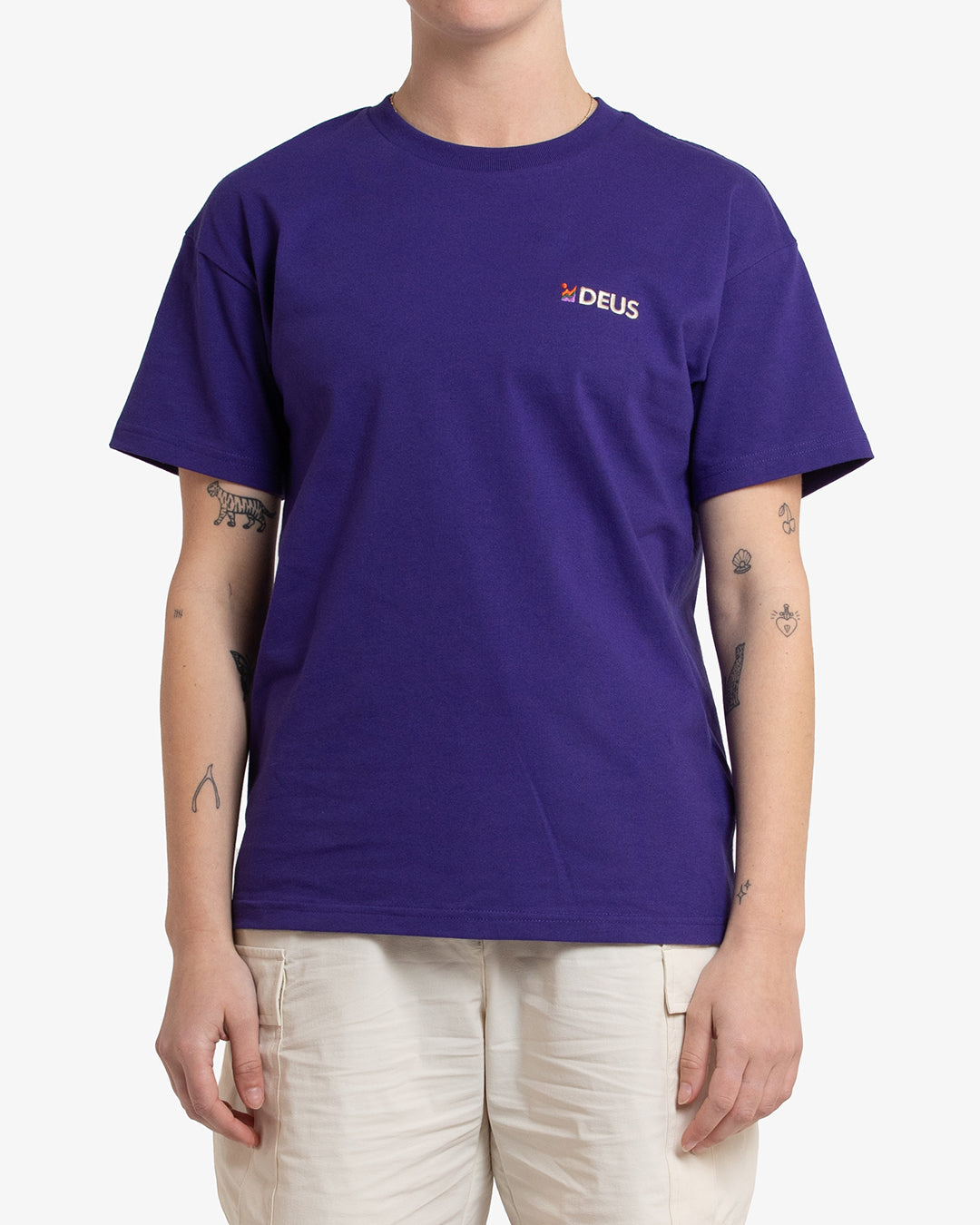 Foxtrot Tee - Deep Blue