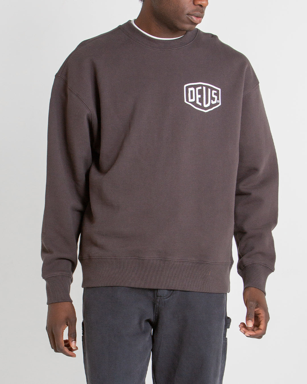 Oversized Venice Crew - Anthracite