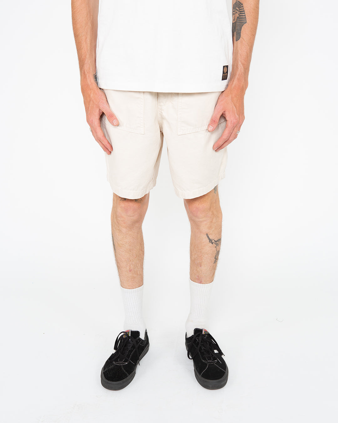 Harris Fatigue Short - Dirty White