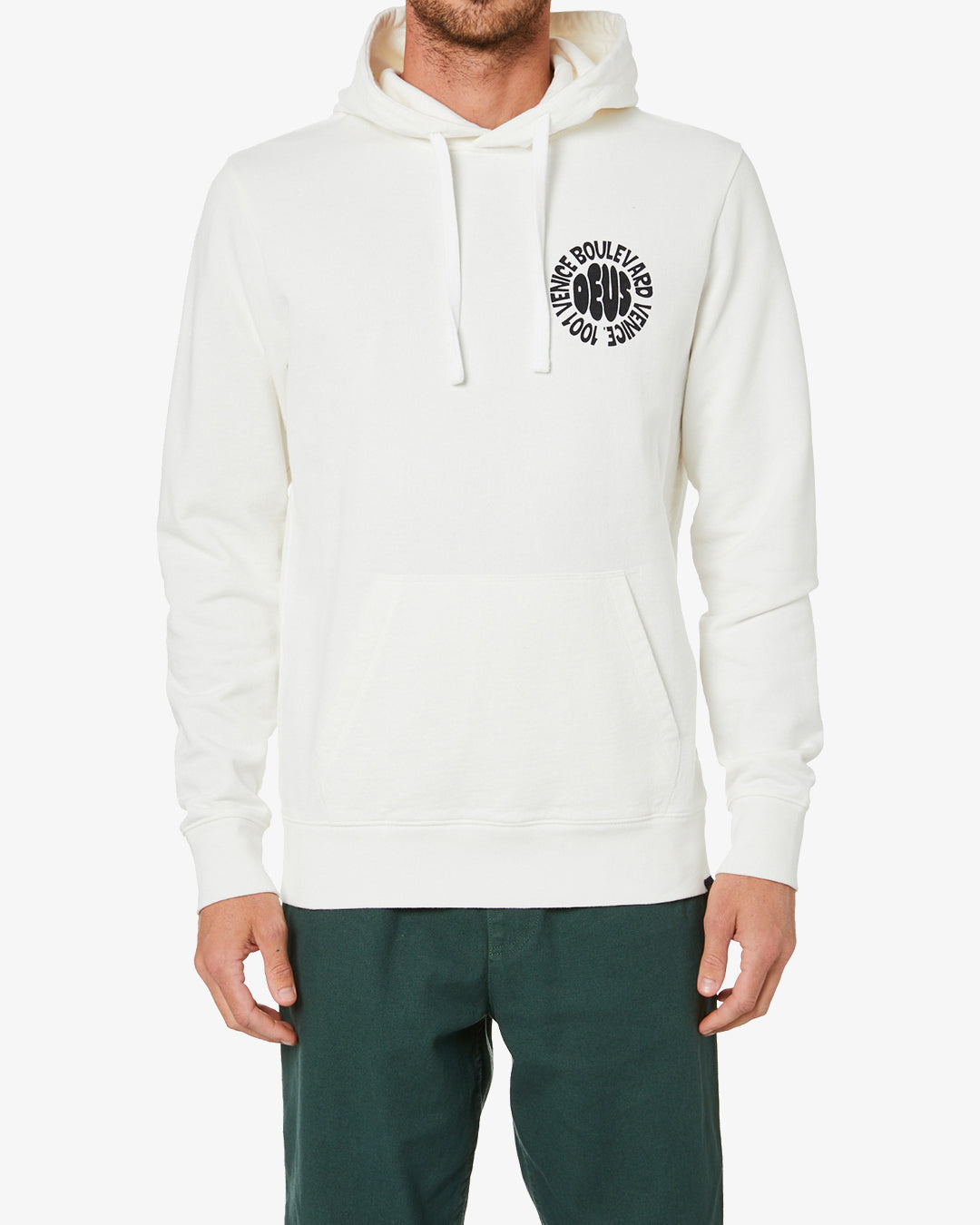 Venice Surf Hoodie (Regular Fit) - Vintage White