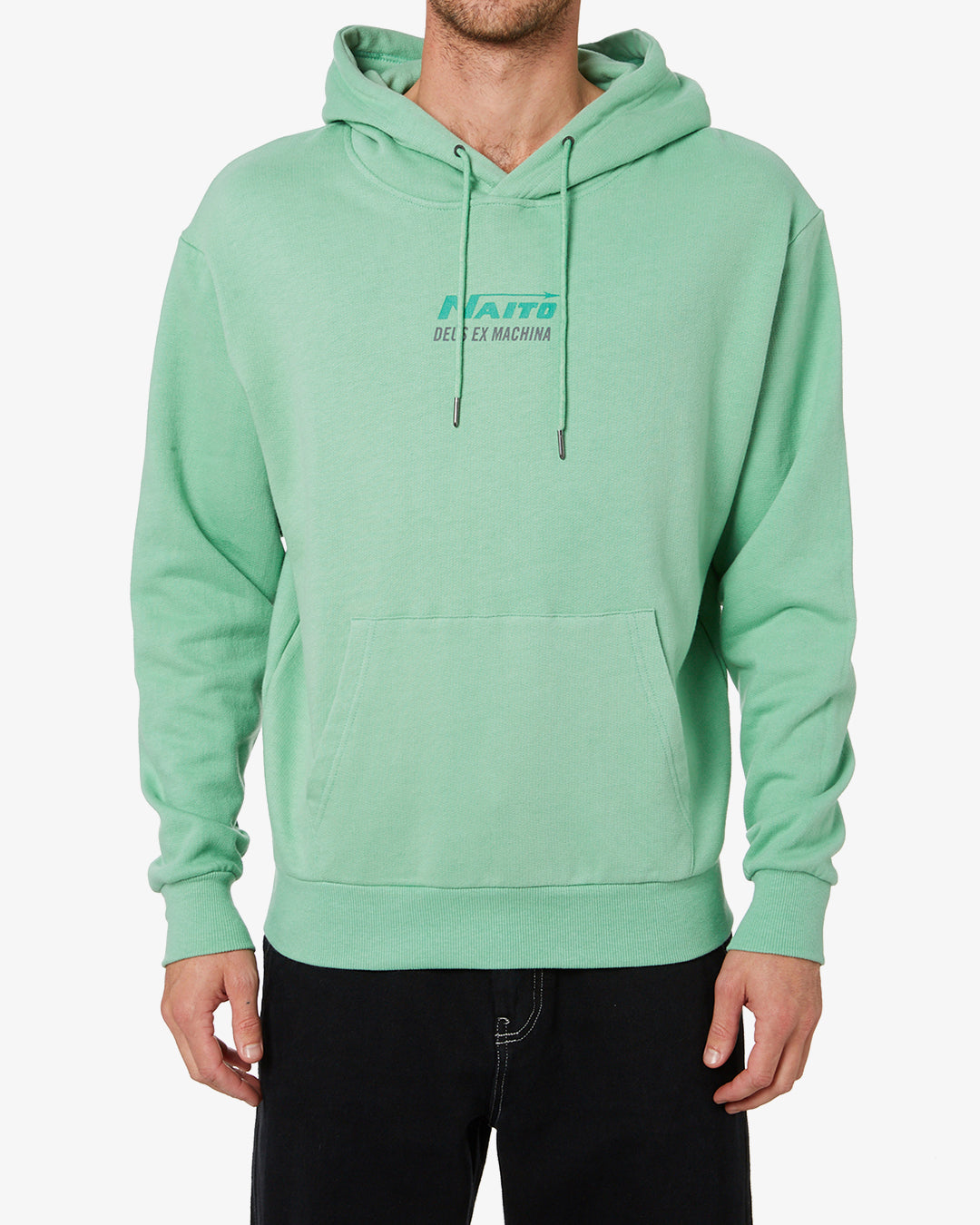 Naito Quadrant Hoodie (Box Fit) - Mint Green