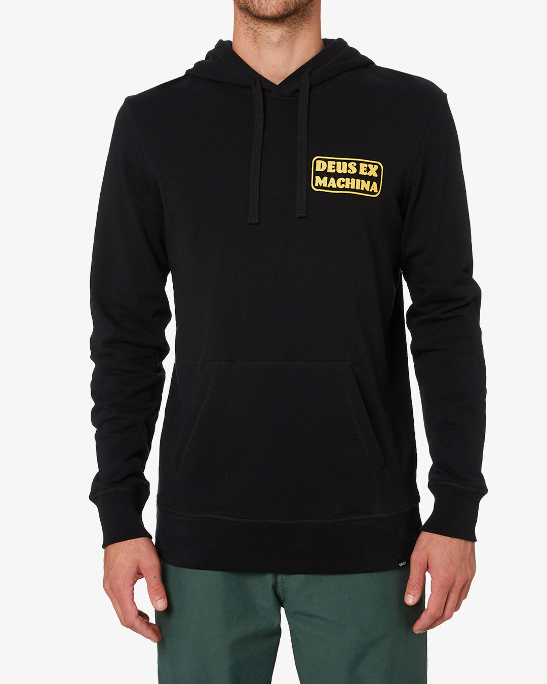Service Hoodie (Regular Fit) - Black