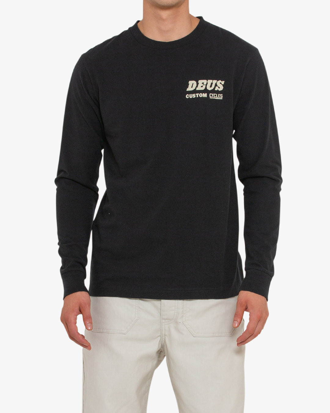 Speedway Long Sleeve Tee - Black