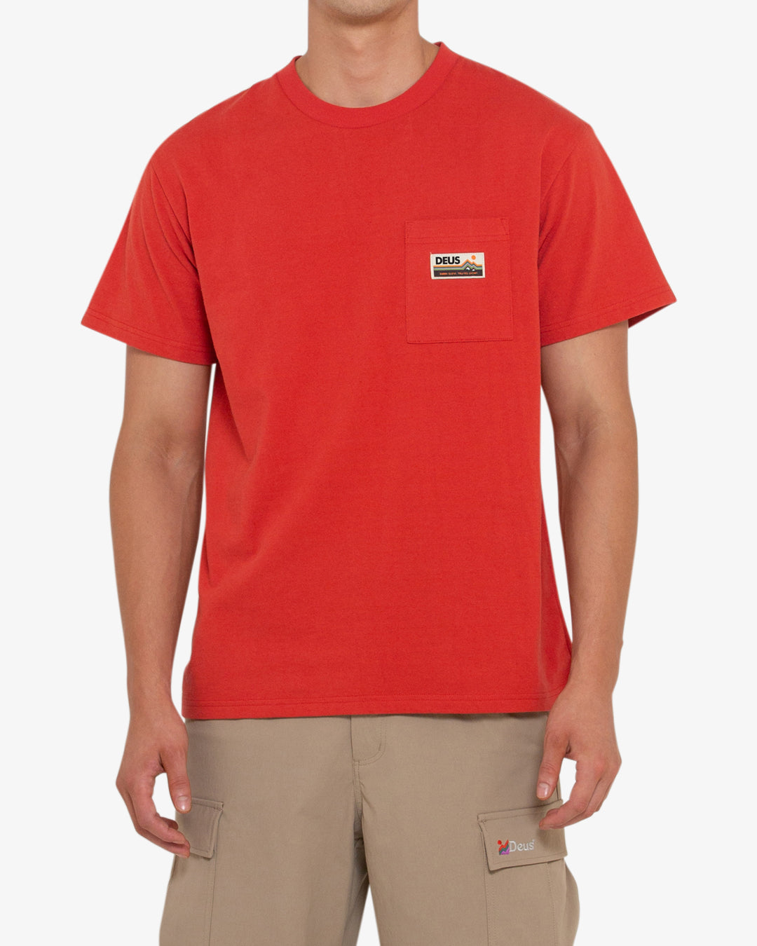 Tango Pocket Tee - Red Clay