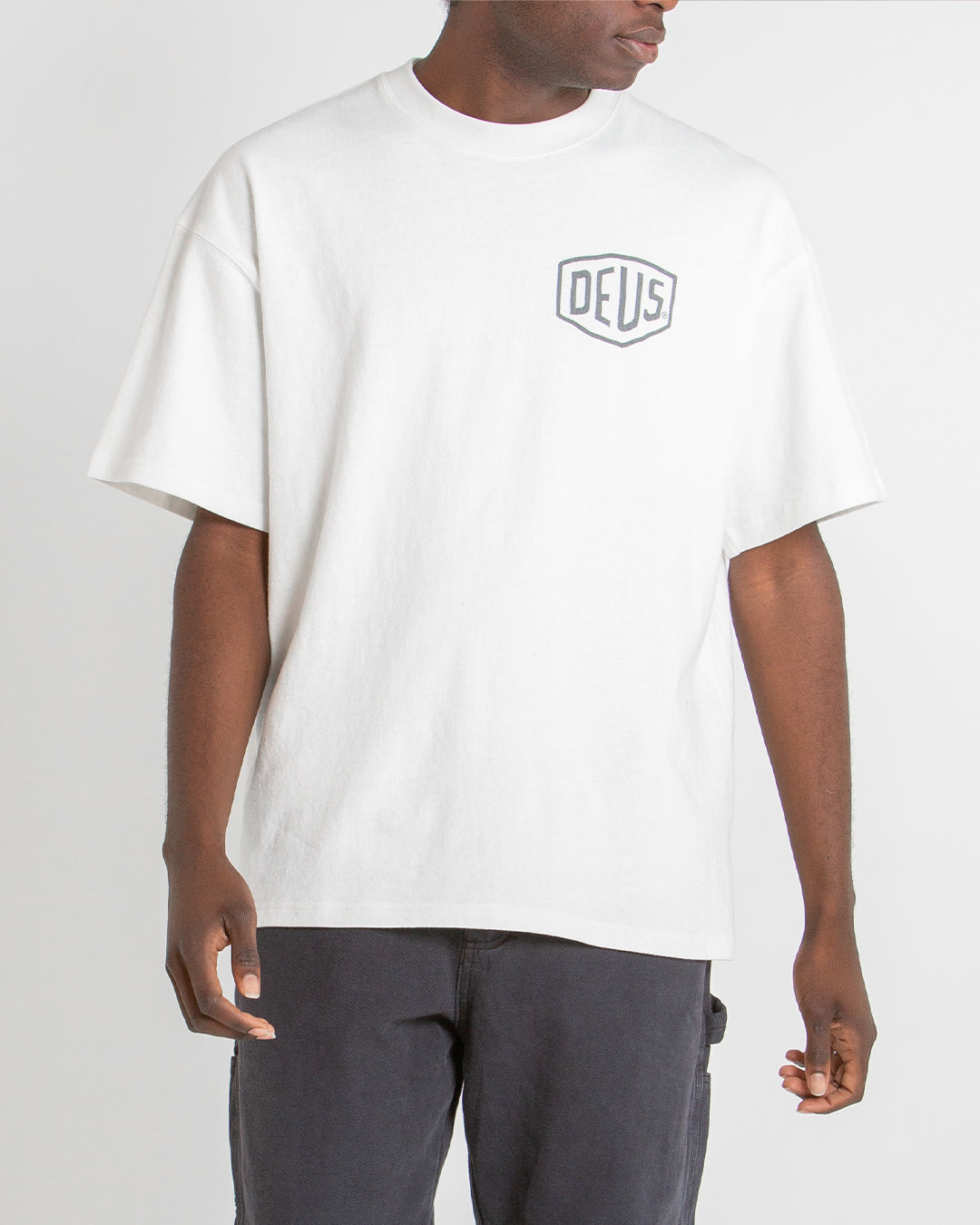 Oversized Seoul Tee - Vinatge White