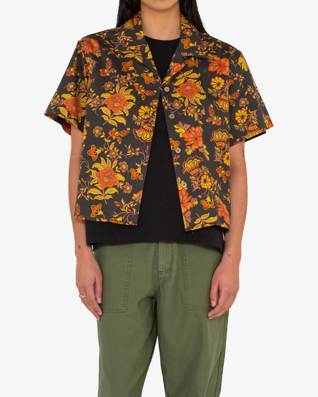 Dutchie Short Sleeve Shirt (Relaxed Fit) - Black Multi