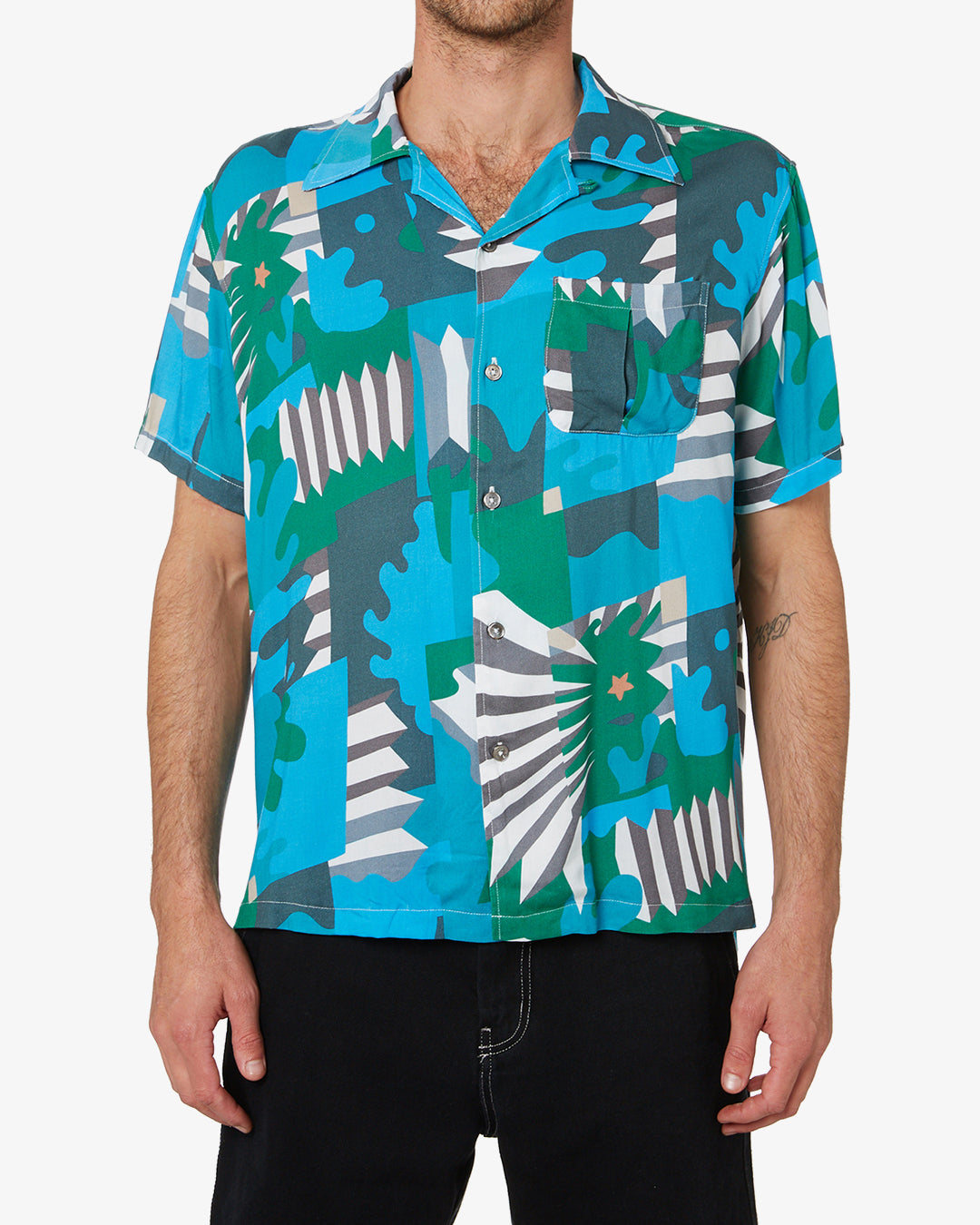 Naito Manuva Shirt (Relaxed Fit) - Blue