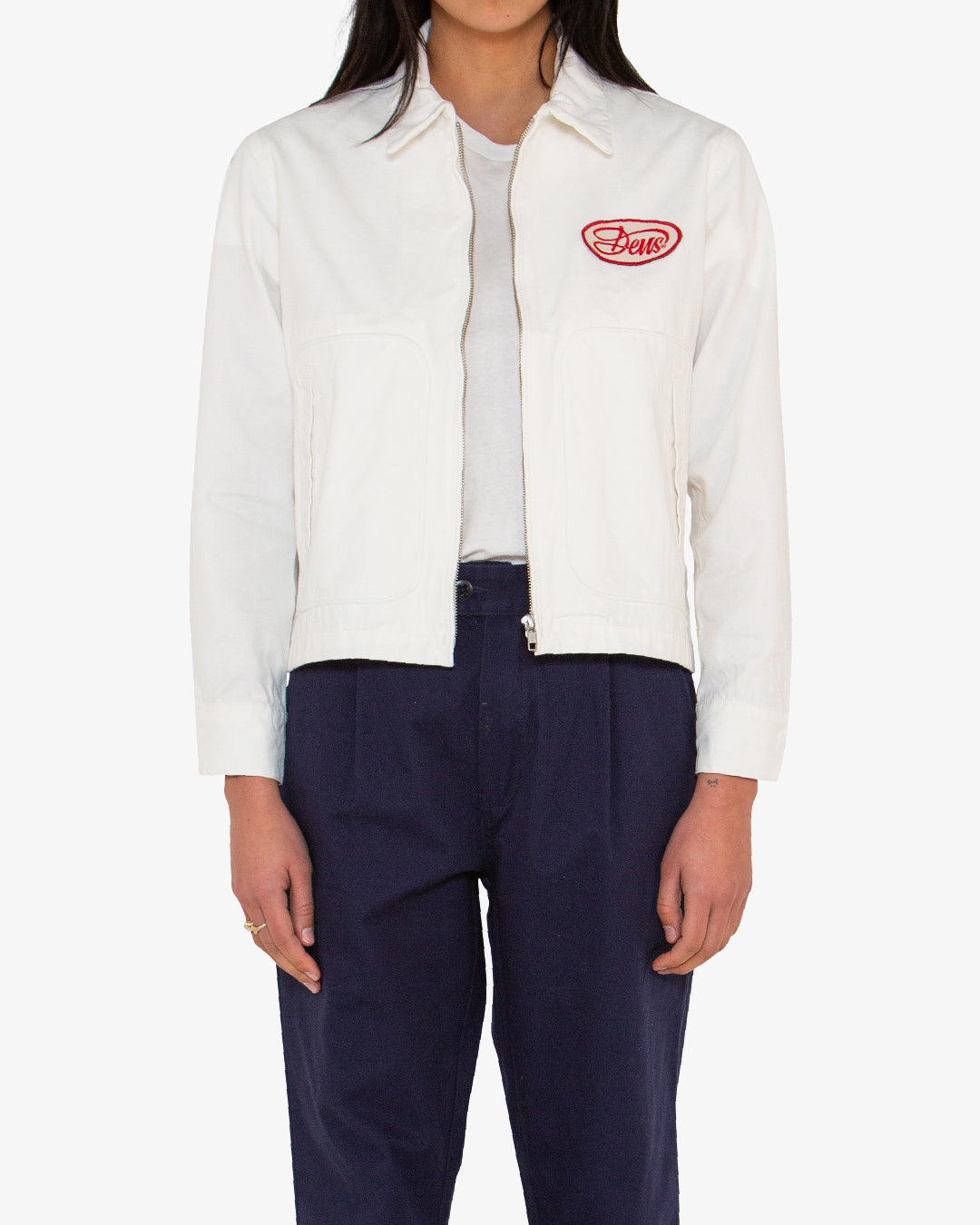 Jan Jacket (Regular Fit) - Bleached White