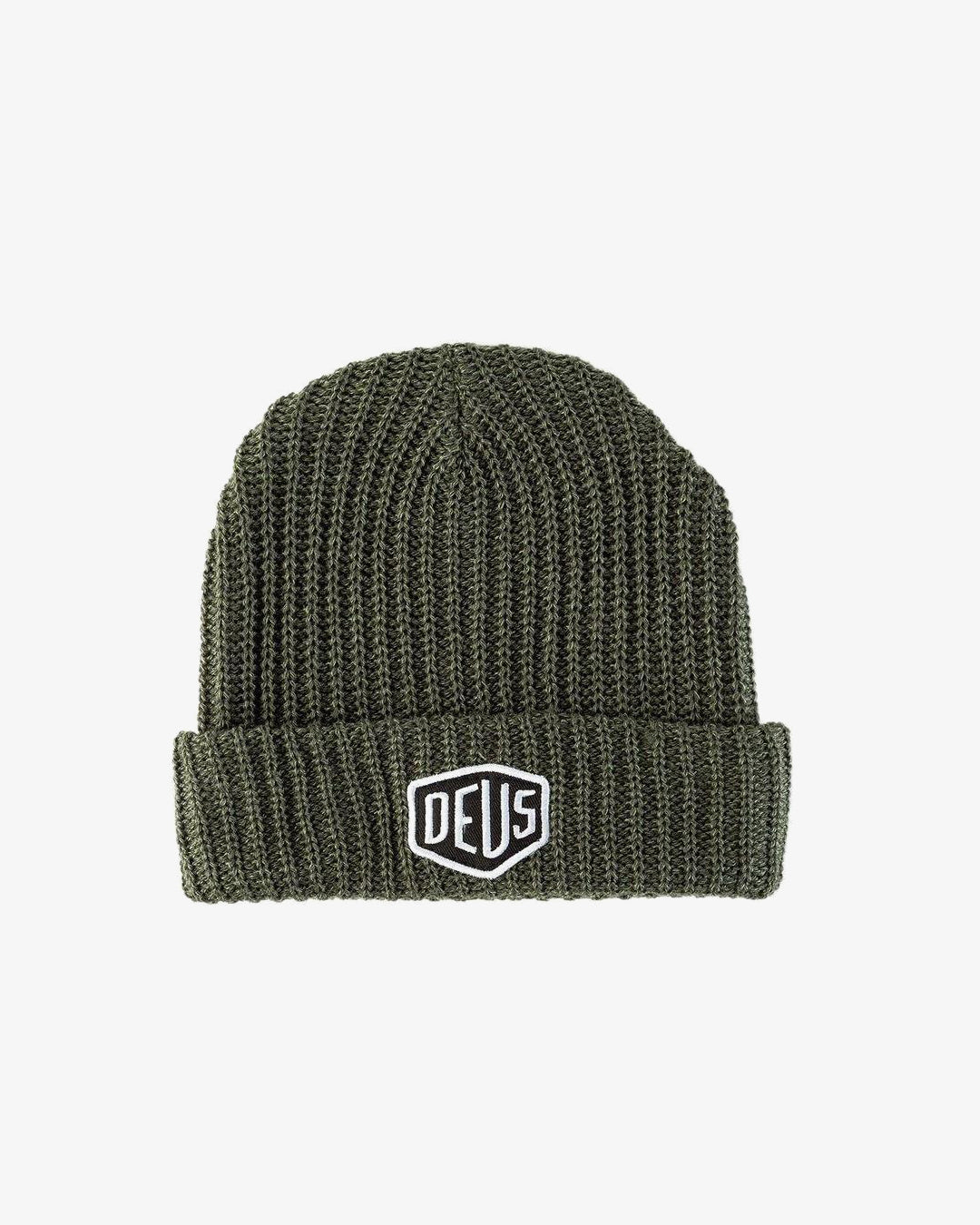 Melange Beanie - Olive