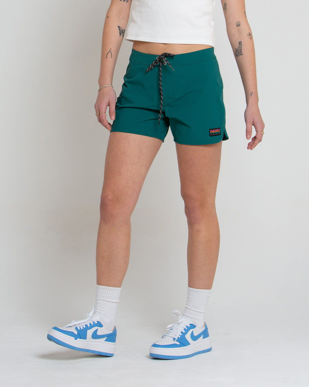 Earth Vibe Boardshort - Alpine Green