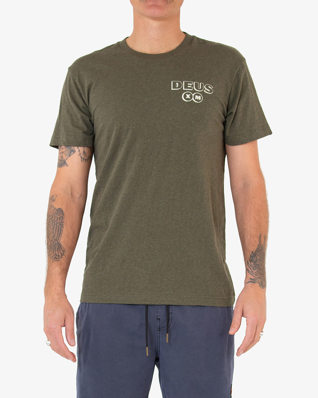 Thinker Tee (Regular Fit) - Leaf Marle