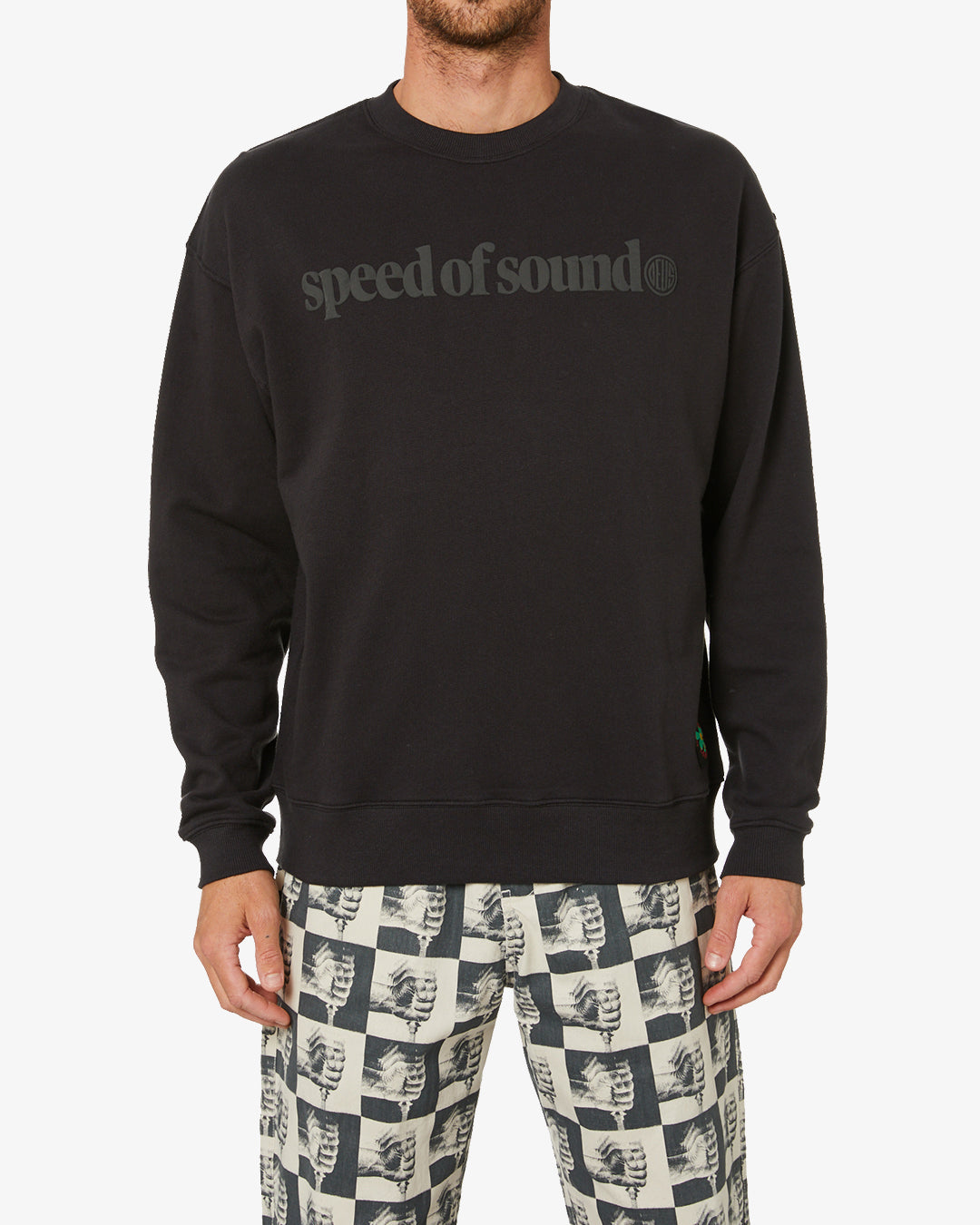 Velocity Crew (Oversized Fit) - Phantom Black