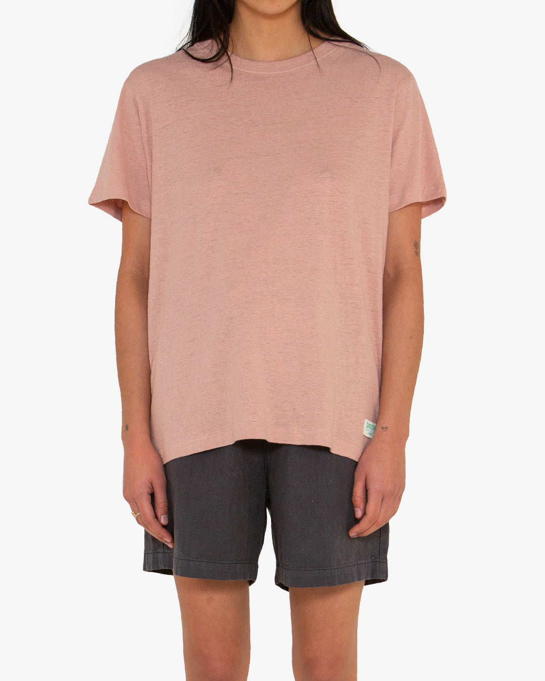 Ebi Tee (Oversized Fit) - Dusty Pink