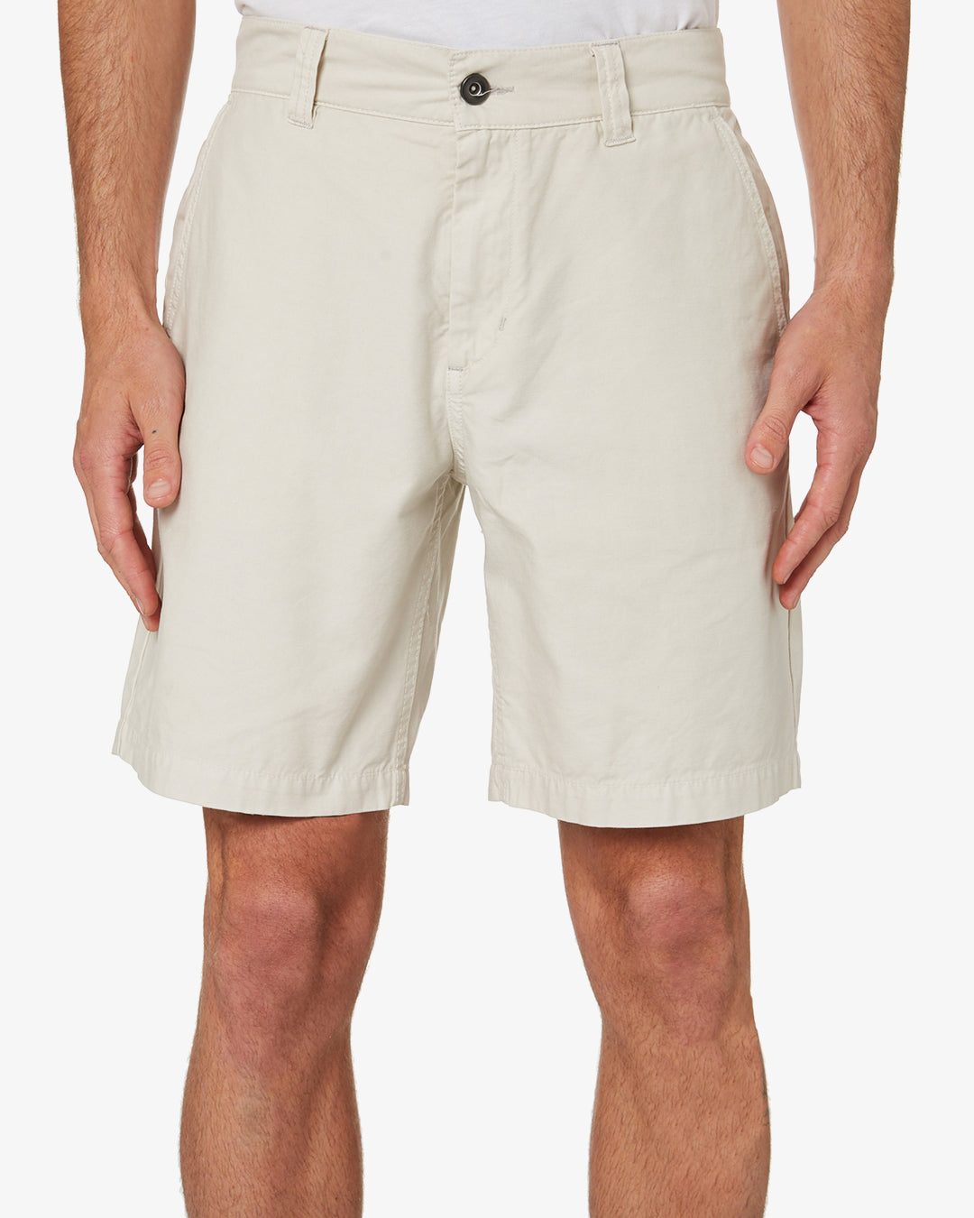 Nico Work Short (Regular Fit) - Dirty White