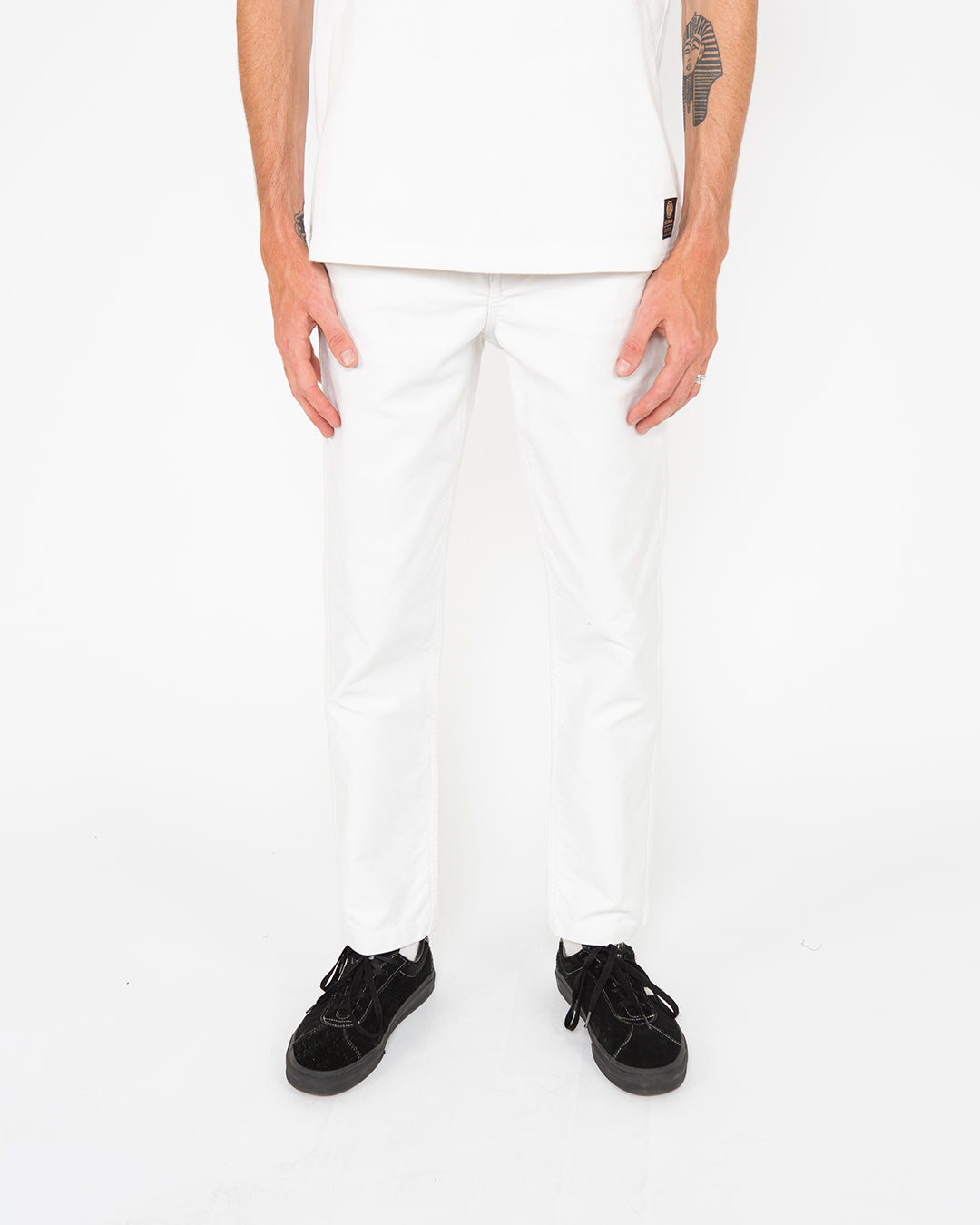 Naito Chore Pant (Relaxed Fit) - Natural White