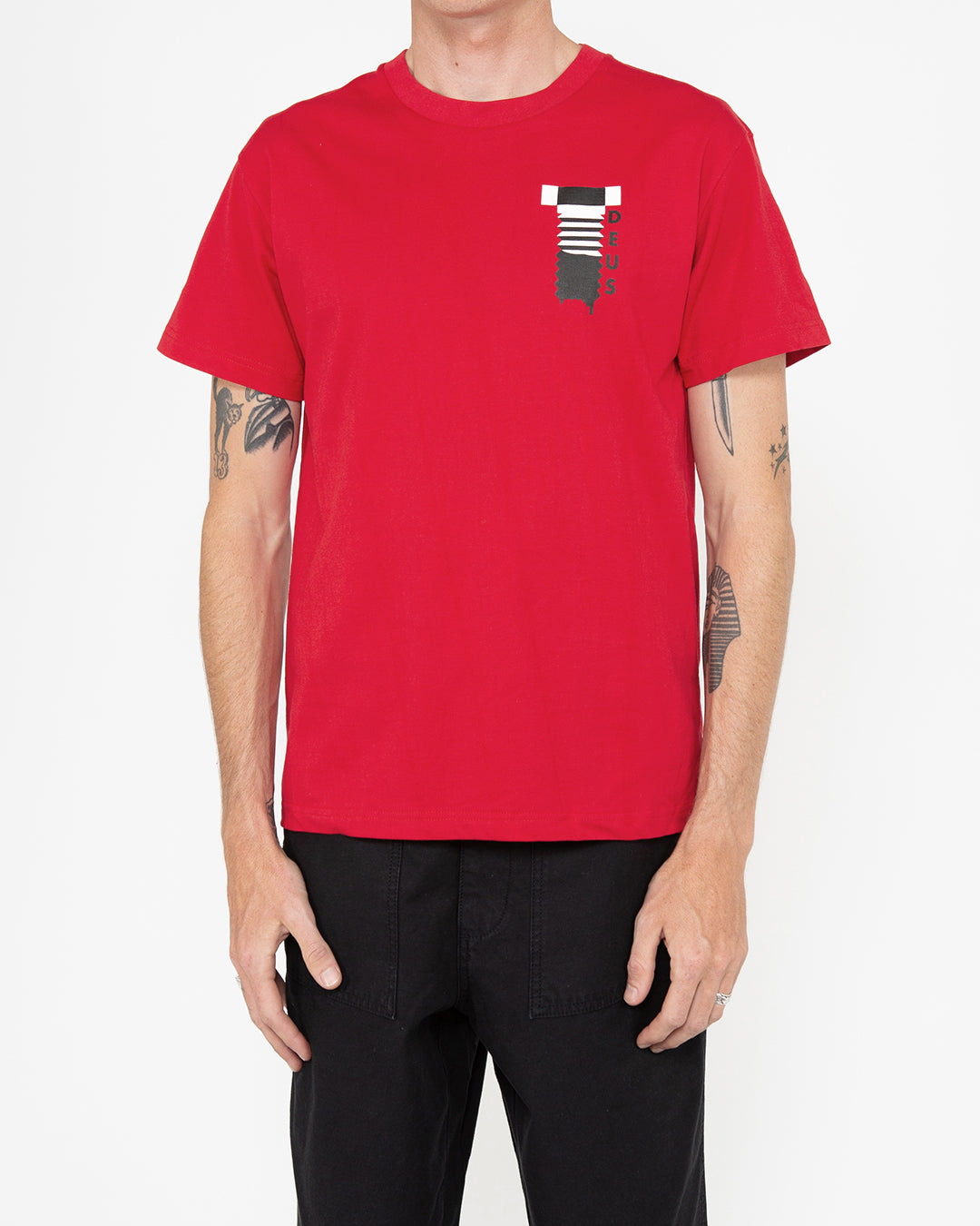 Naito Ibiza Tee (Box Fit) - Race Red