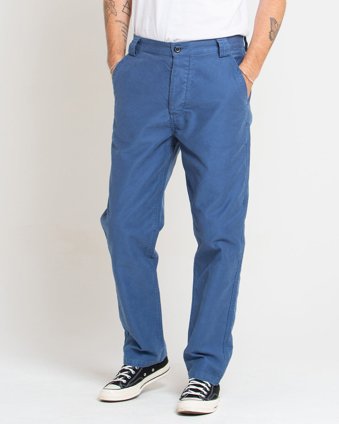 Hank Work Pant - Ensign Blue