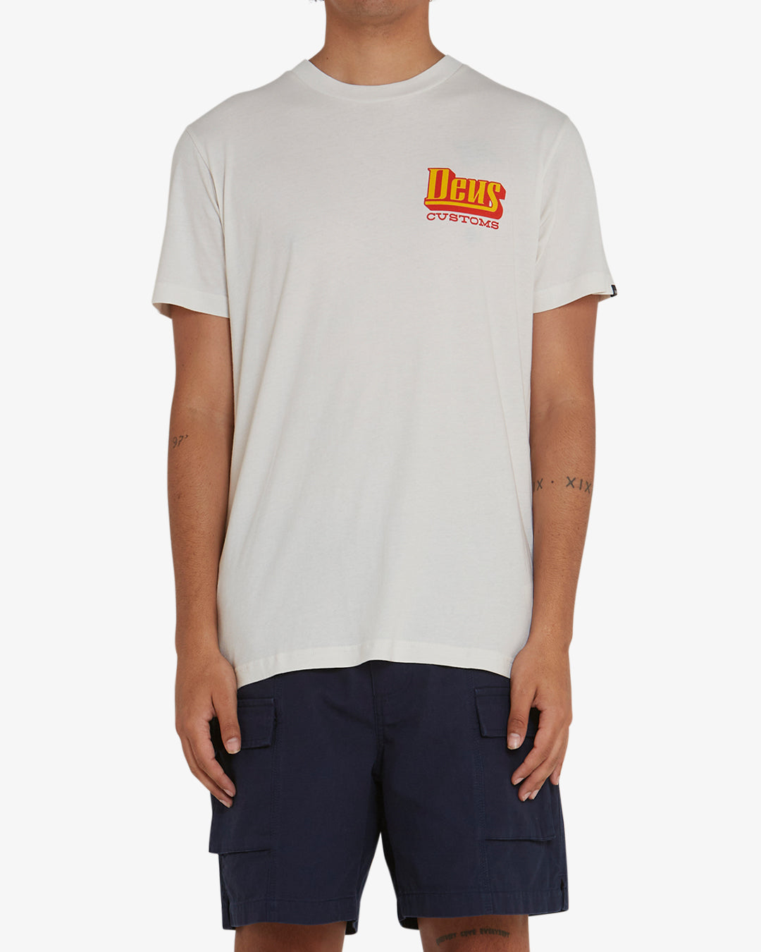 Stripes Tee - Vintage White