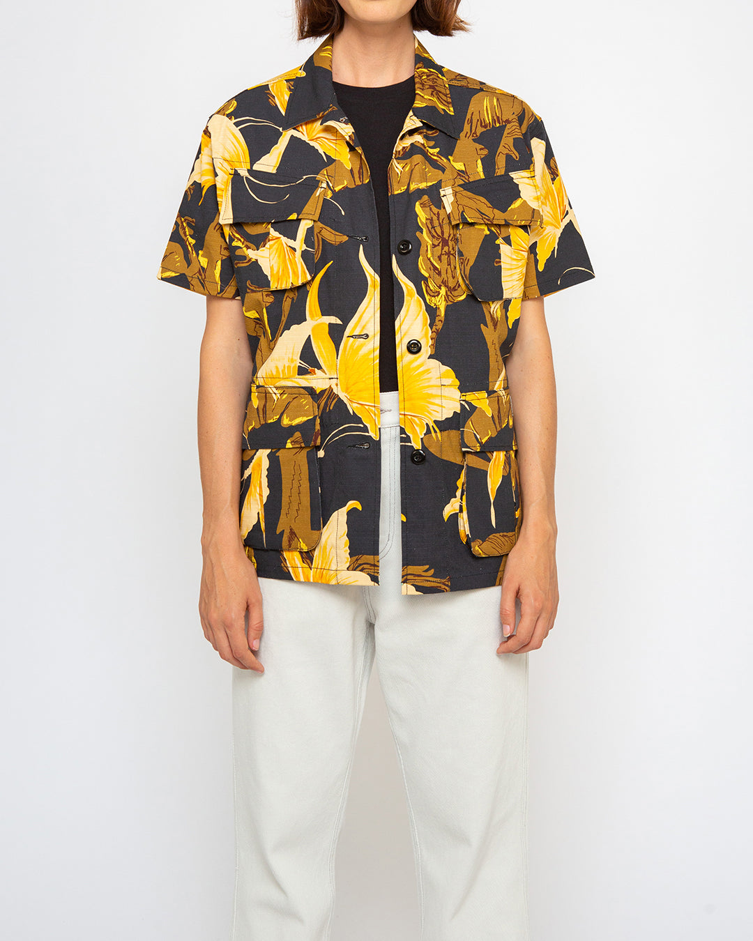 Panama Shirt (Relaxed Fit) - Black Multi