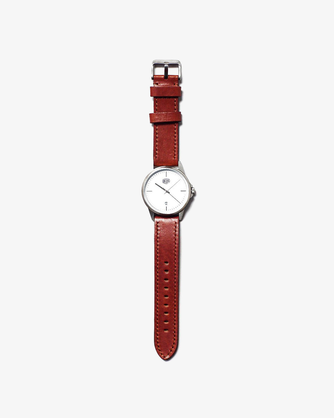 Lincoln LH Watch - White / Brown