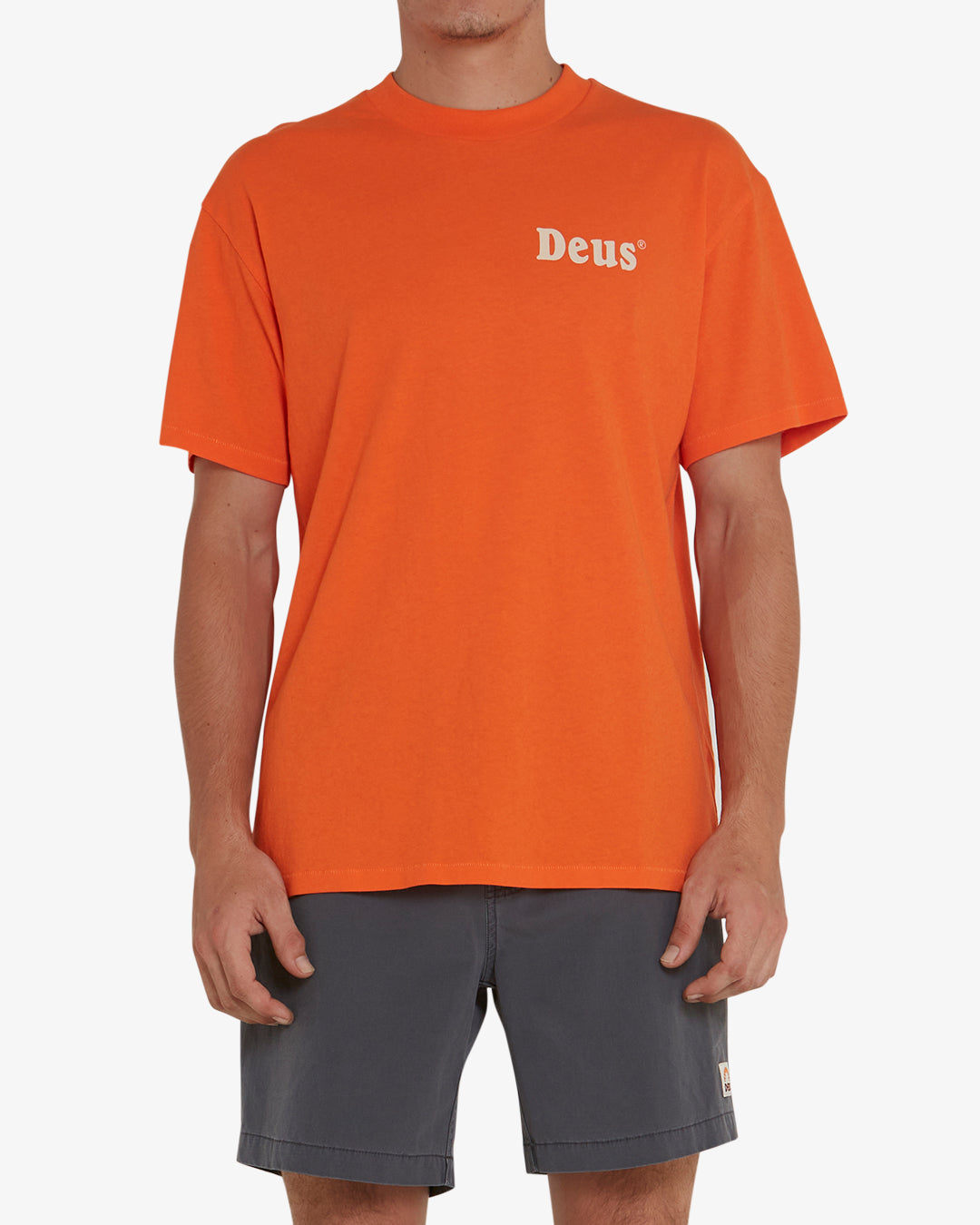 Wobbles Tee - Mandarin Orange