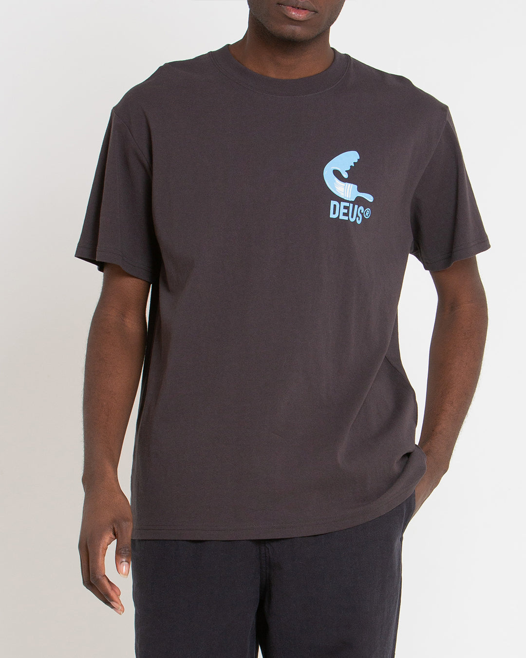 Biarritz Address Tee - Anthracite