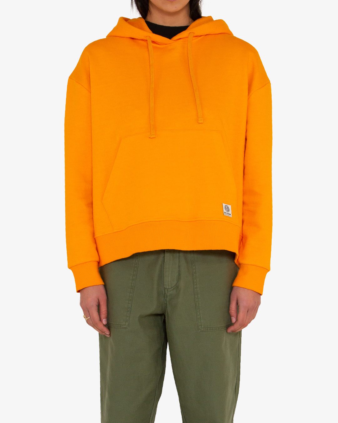 Military Hoodie - Flame Orange