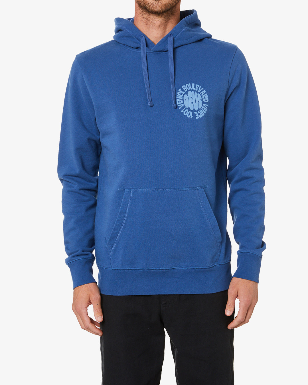 Venice Surf Hoodie (Regular Fit) - Dusty Blue