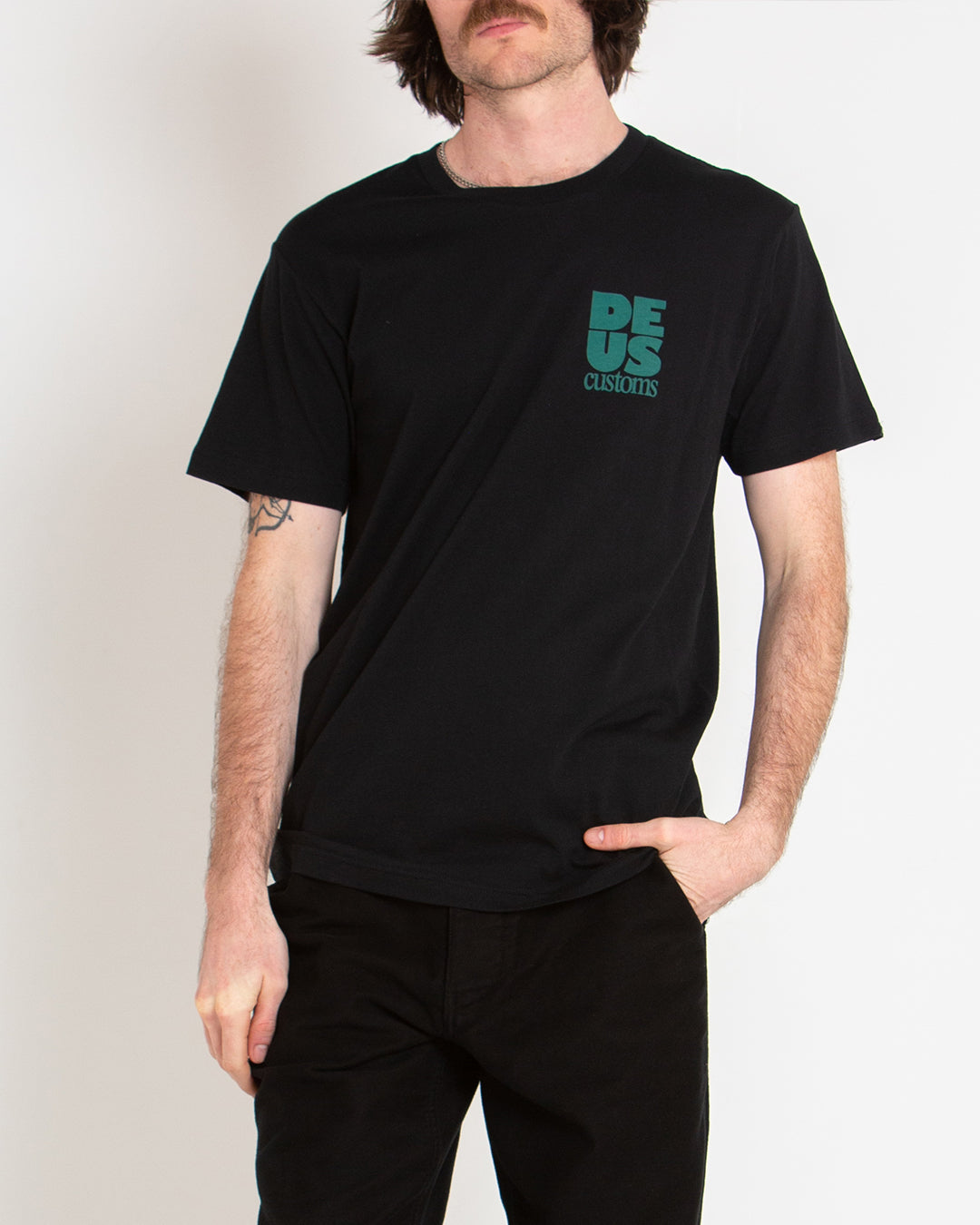Postal Tee - Black