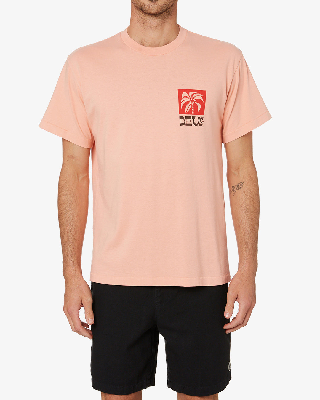 Verlaine Tee (Box Fit) - Coral Pink