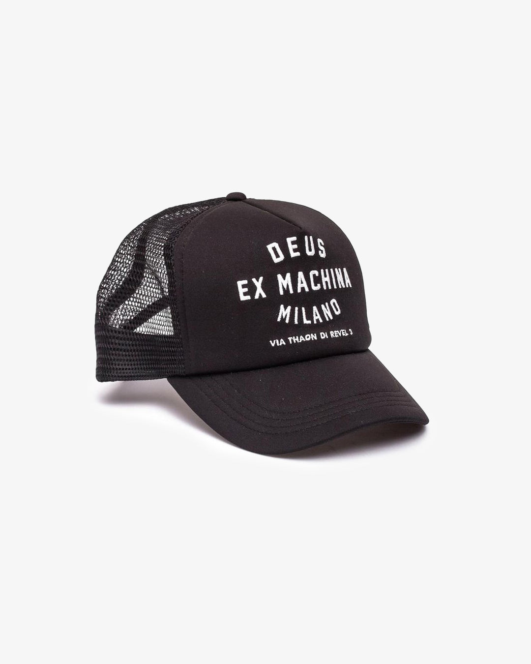 Milano Address Trucker - Black