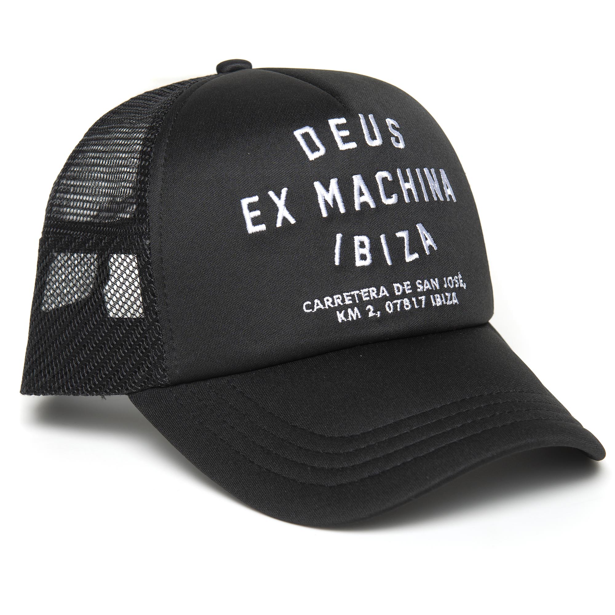 Ibiza Trucker Hat - Black
