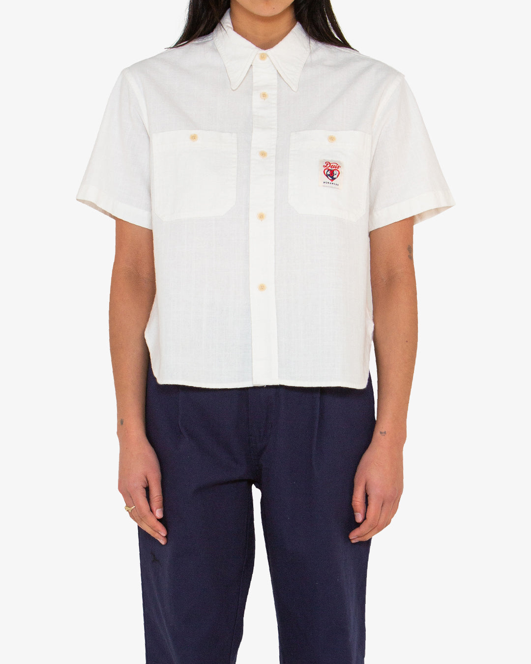 Work Shirt - Natural Chambray