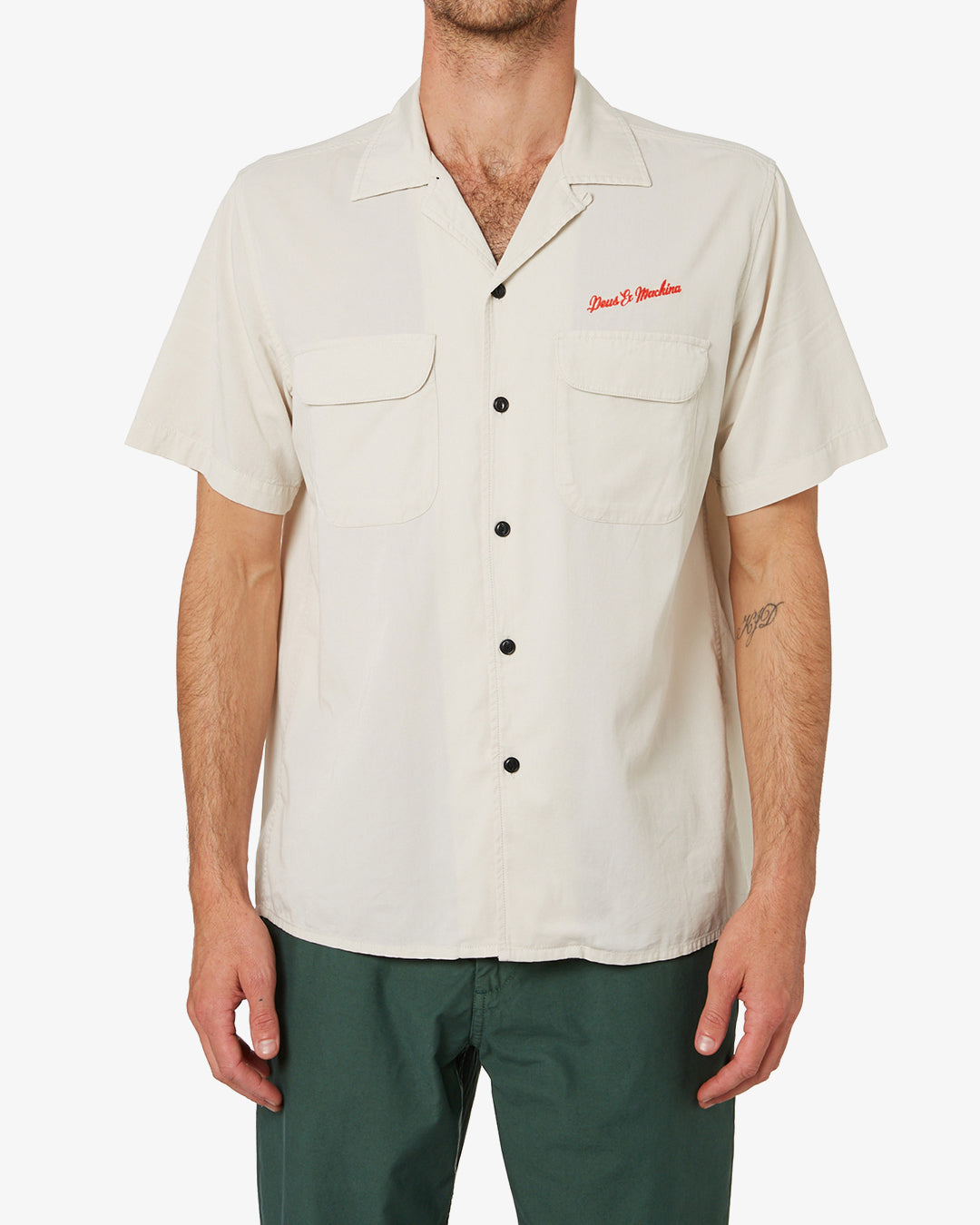 Kingpin Gd Shirt (Relaxed Fit) - Dirty White