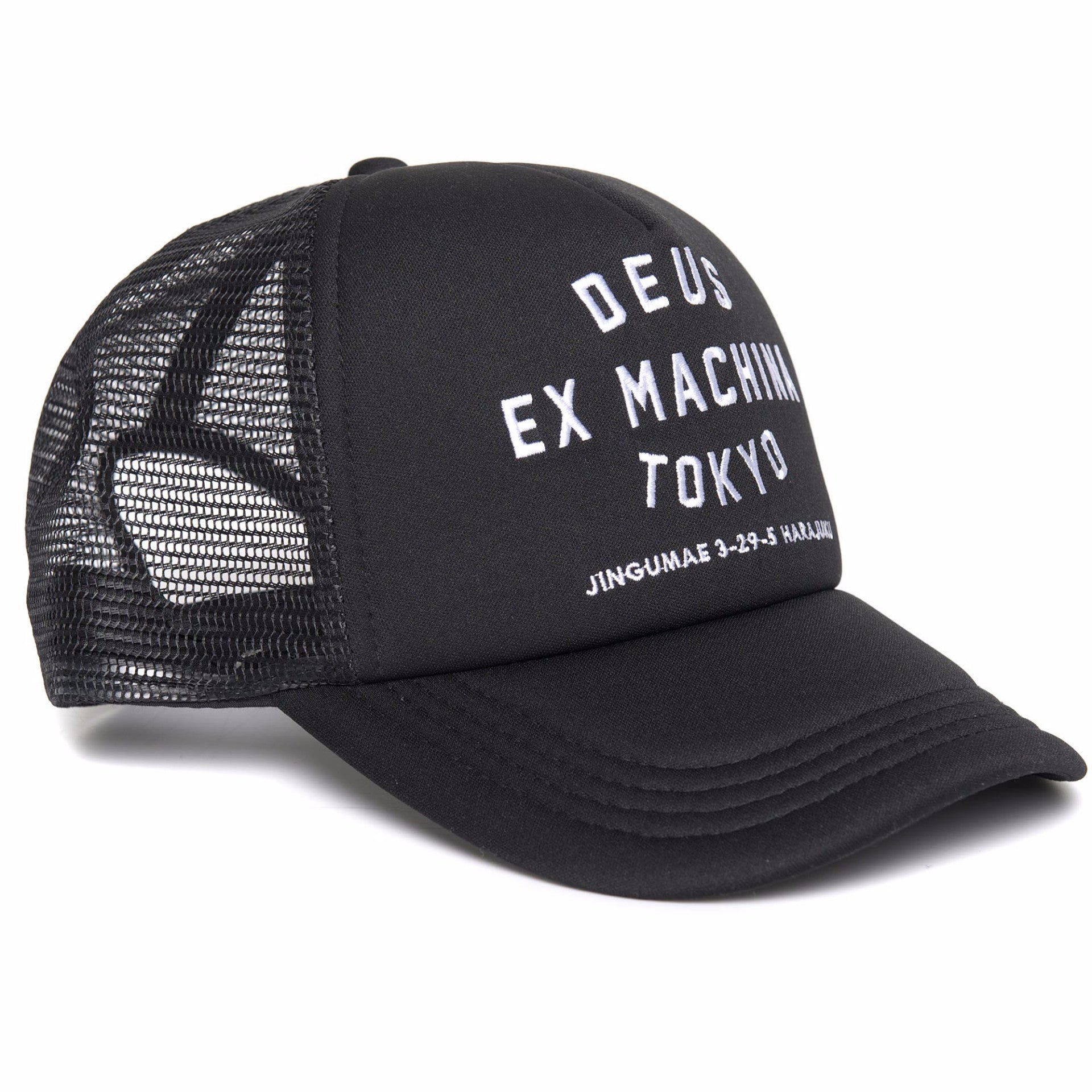 Tokyo Address Trucker - Black