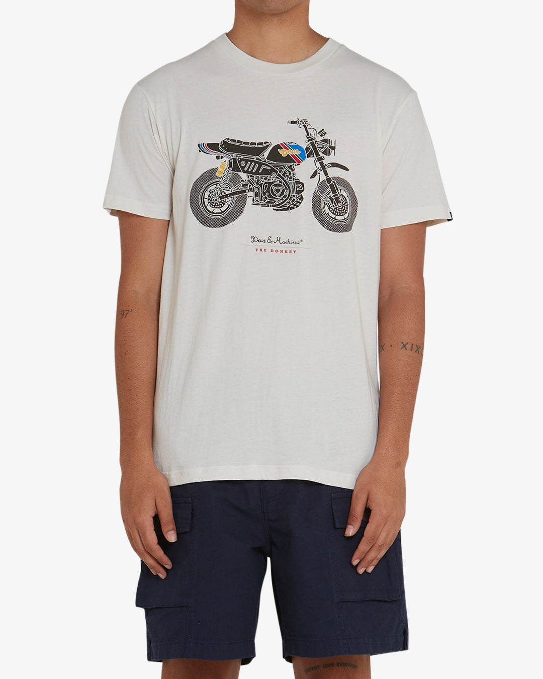 Monkey Tee - Vintage White