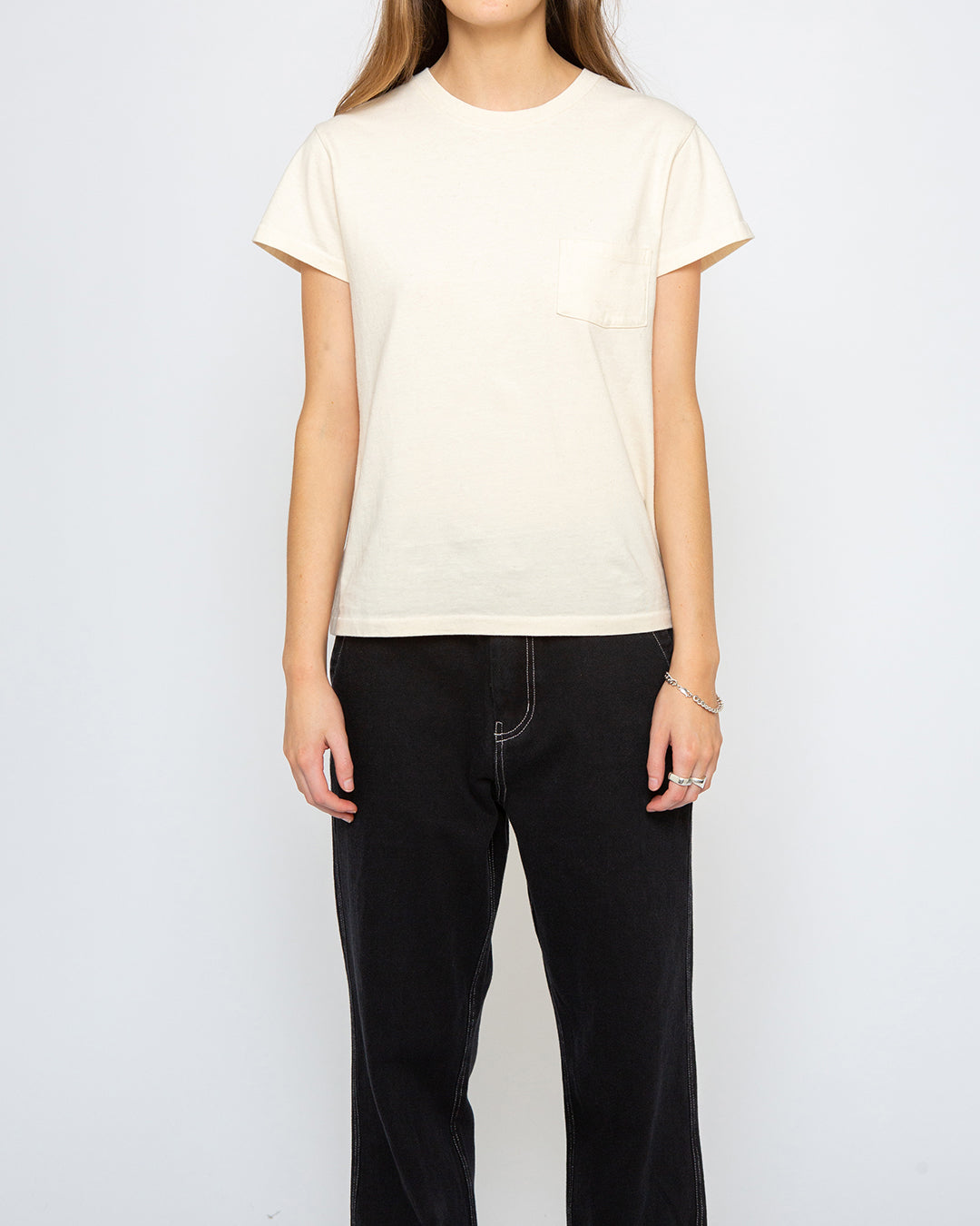 Holly Tee (Regular Fit) - Vintage White