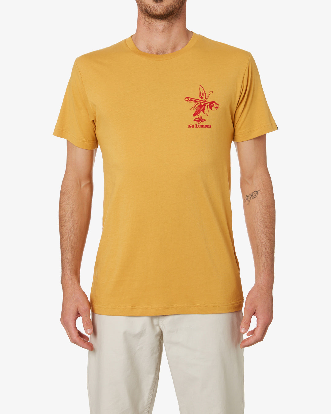 Lemonade Tee (Regular Fit) - Honey Gold