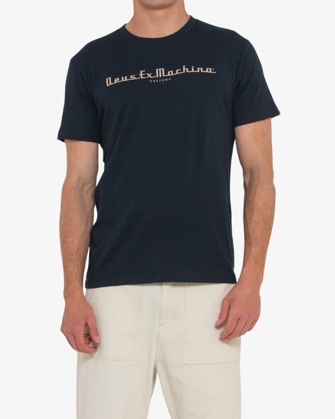 Delorean Tee - Navy