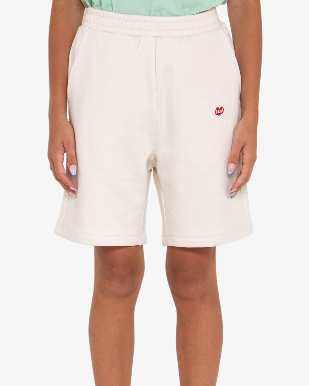 True Romance Fleece Short - White Sand