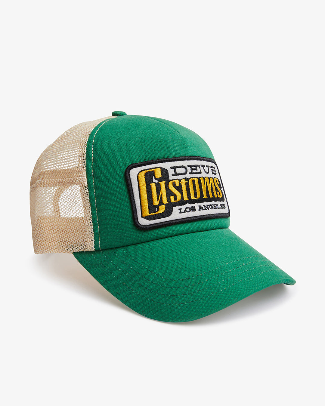 Stripes Trucker Trek Green