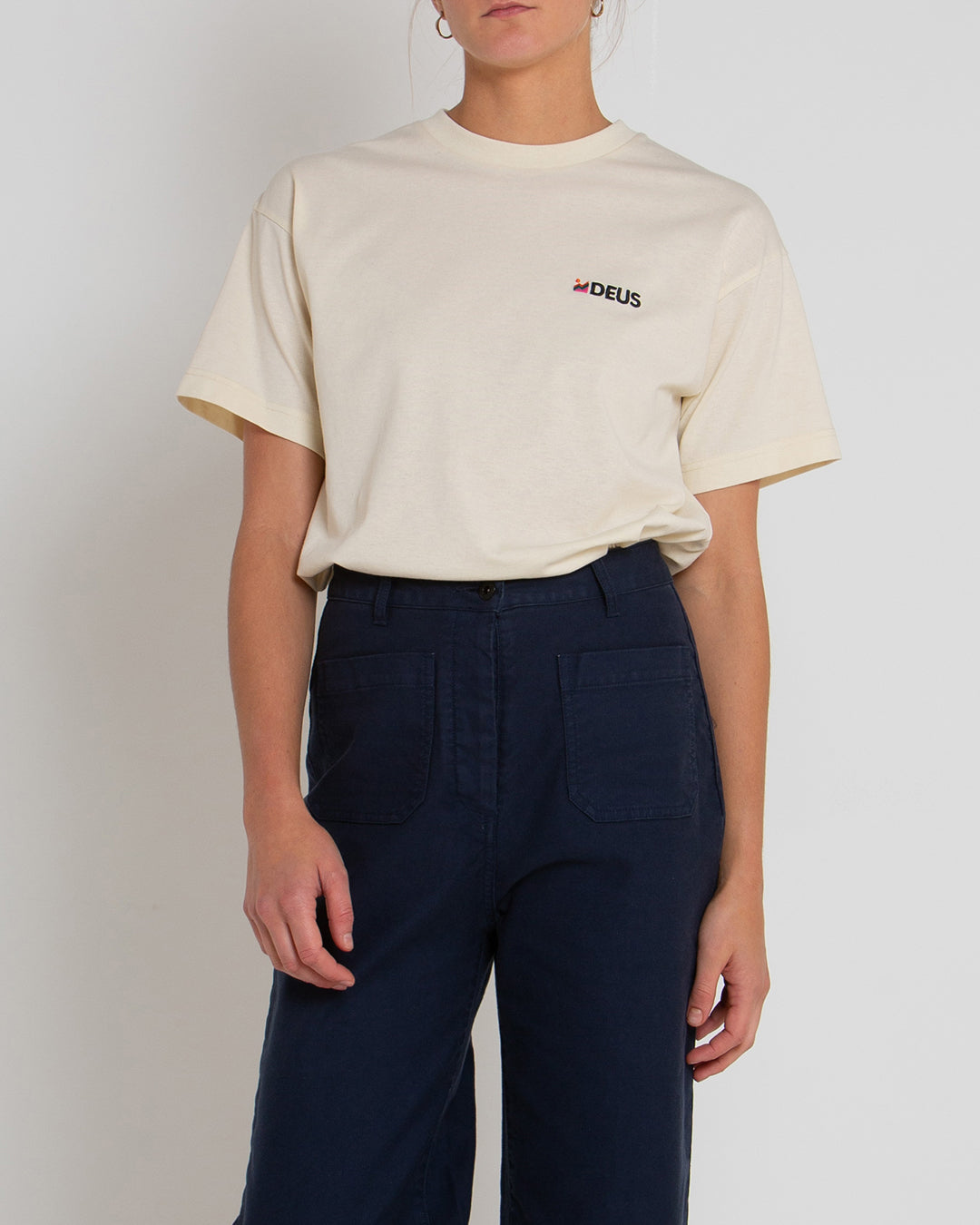 Foxtrot Tee - Bone White