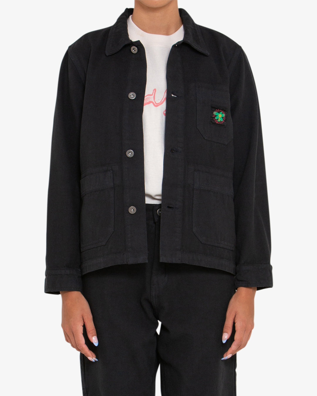 Eileen Chore Shirt - Anthracite