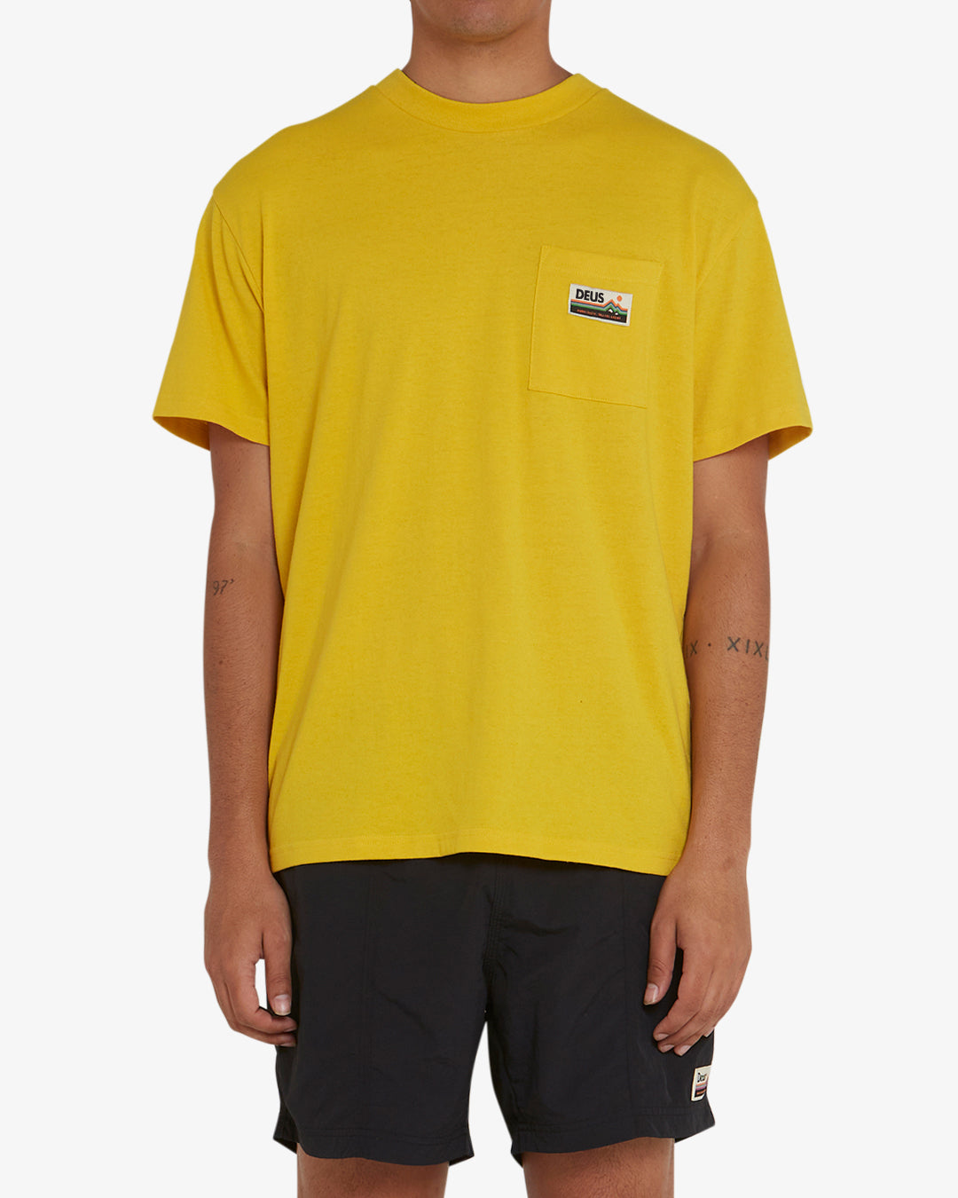 Tango Pocket Tee - Super Lemon