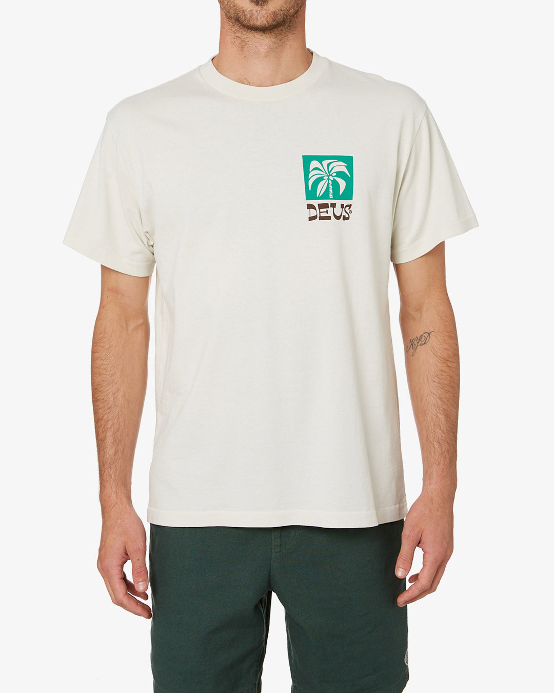 Verlaine Tee (Box Fit) - Dirty White