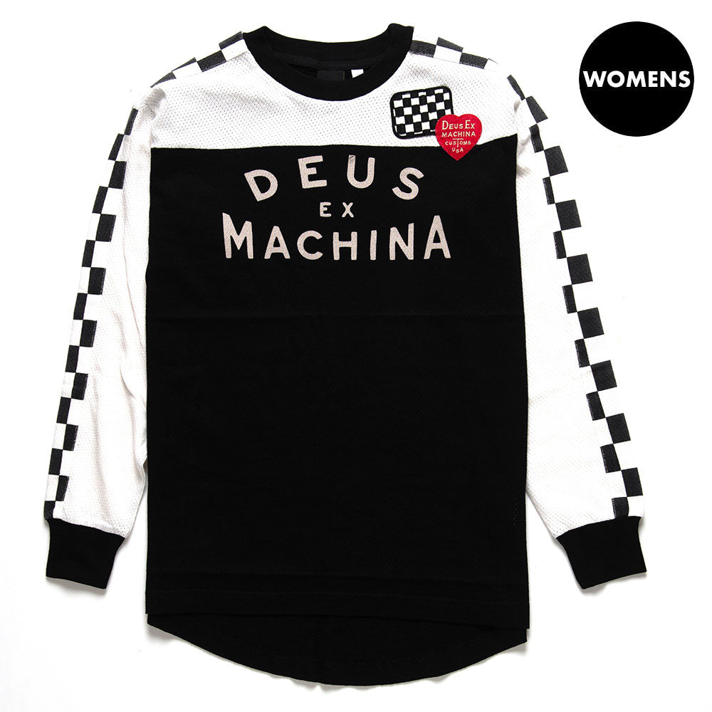 Wildfires Moto Jersey - Black / White