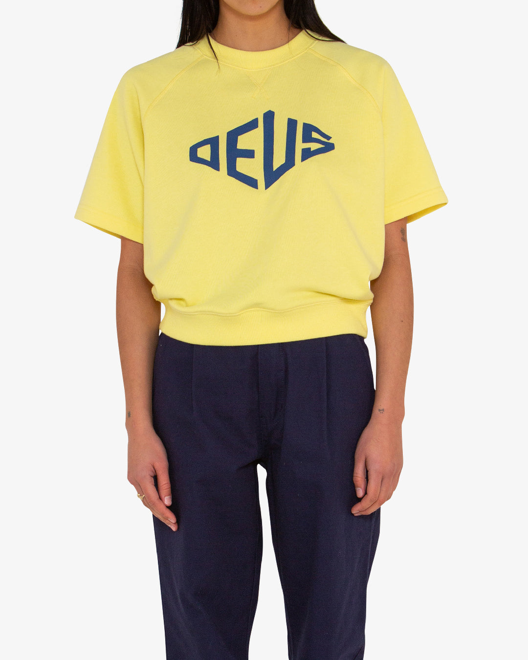 Lucky Short Sleeve Raglan (Oversized Fit) - Lemonade