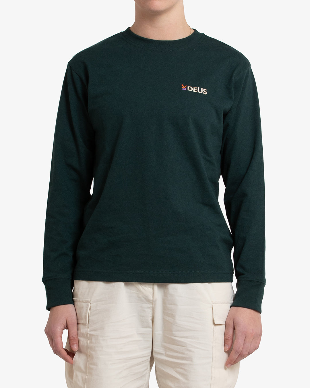 Foxtrot Long Sleeve Tee - Trek Green