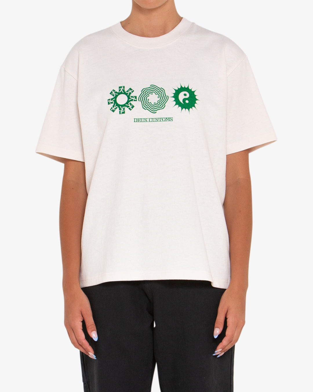 Garden Tee - White Sand