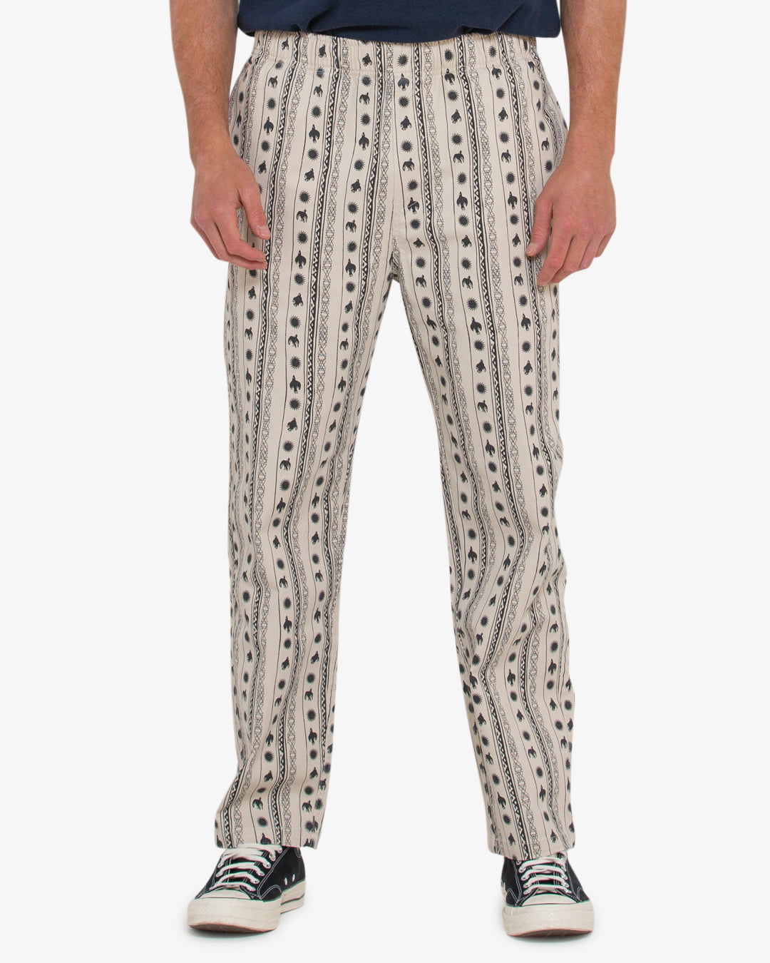 Albatross Beach Pant - Black / White